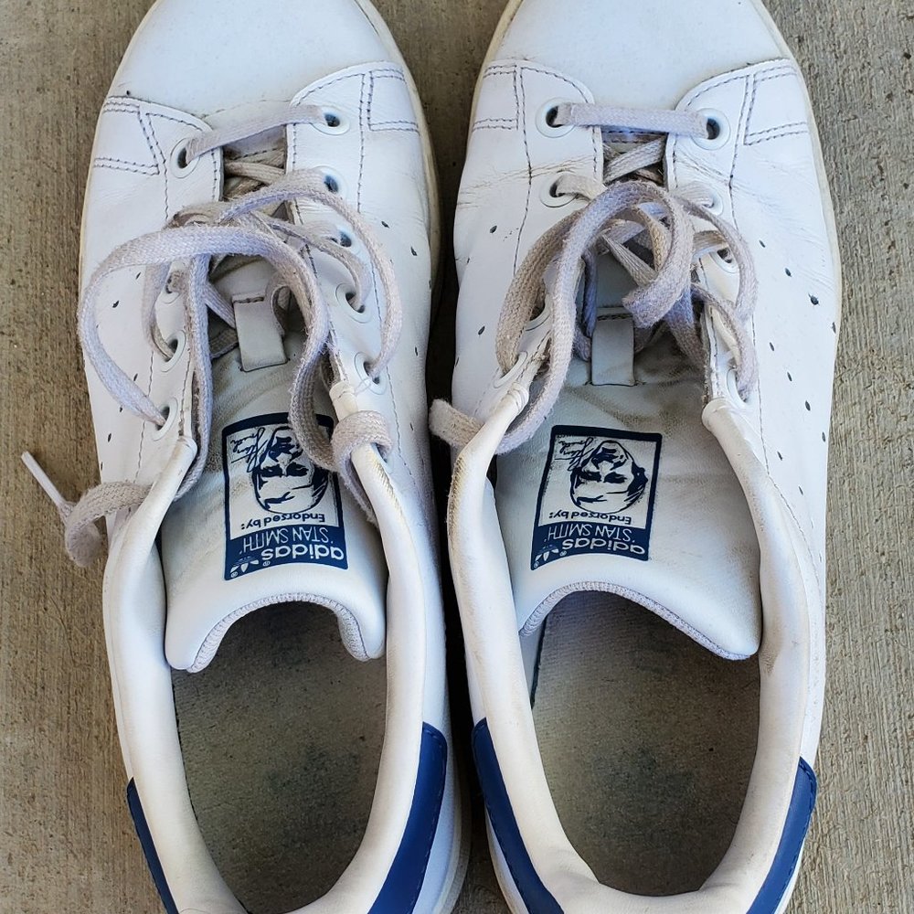 Adidas Stan Smith PrimeBlue Women's White Shoes - Size 6.5.